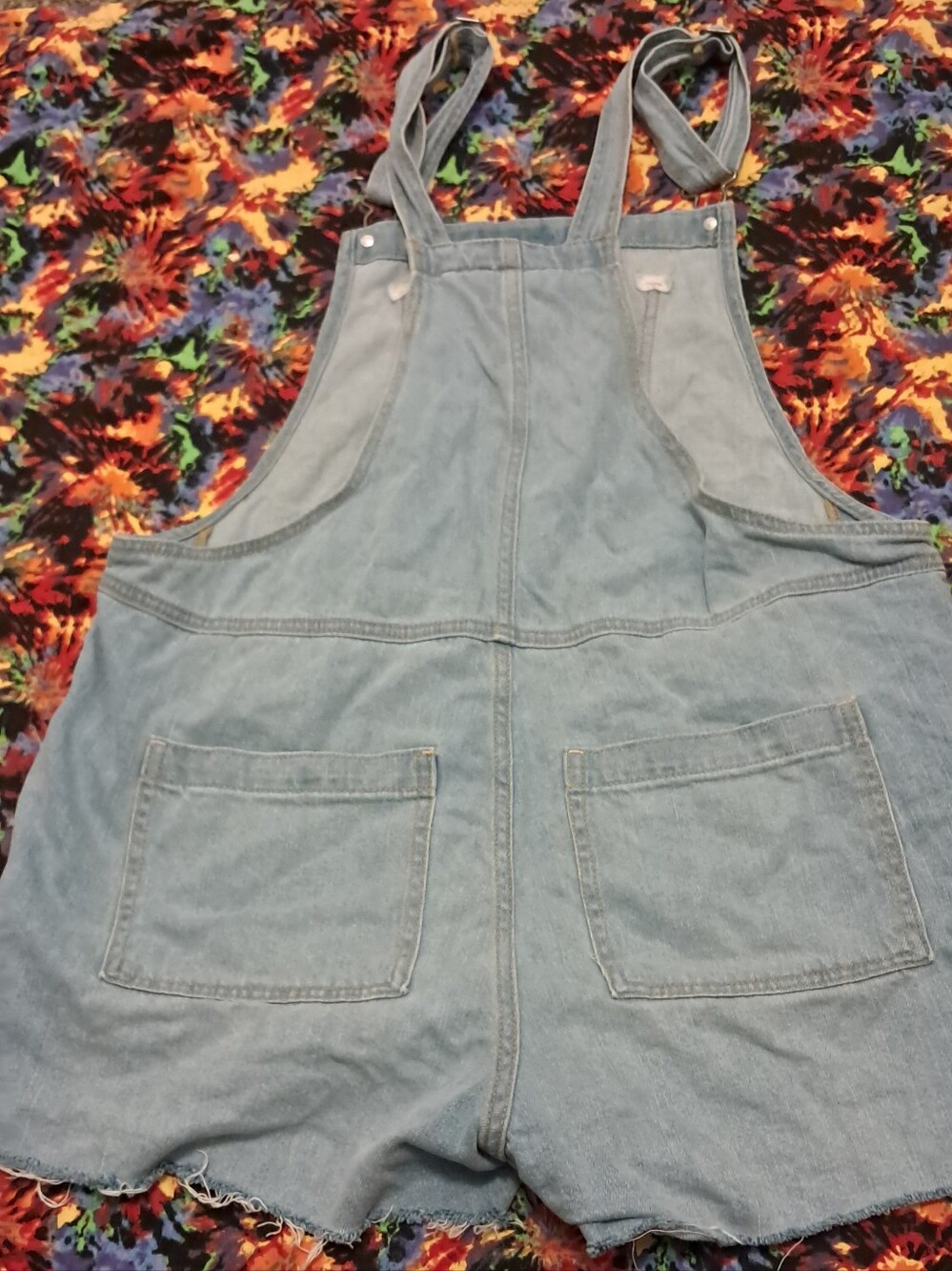 Universal Thread Denim Overall Shorts - Picture 5 of 5
